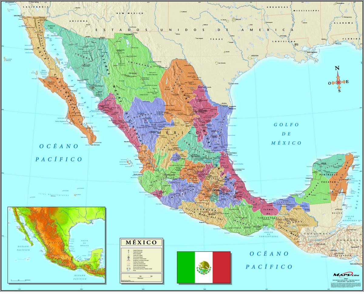 hartë e Meksikës Qyteti kodi postar
