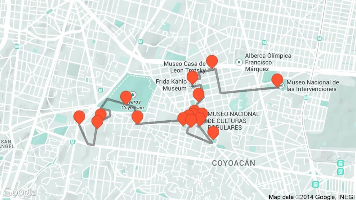 hartë e Meksikës Qytetit turne në këmbë