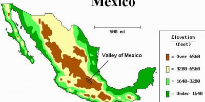 Harta e luginës së Meksikë